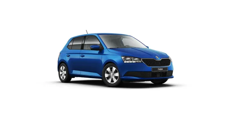Skoda fabia renting canarias azul