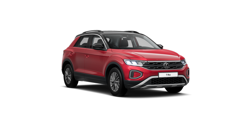 T-Roc en color Rojo